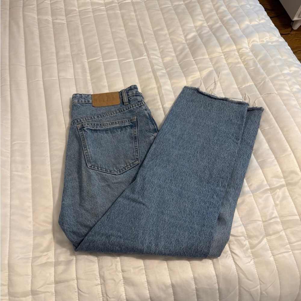Zara wide leg jeans size 8